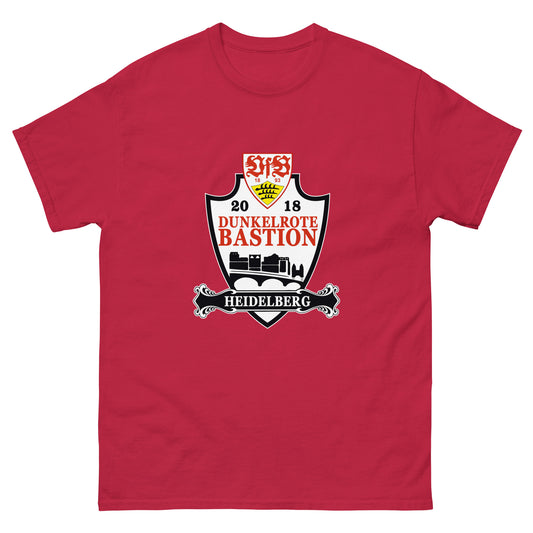 Dunkelrote Bastion Big Logo (Unisex T-Shirt)