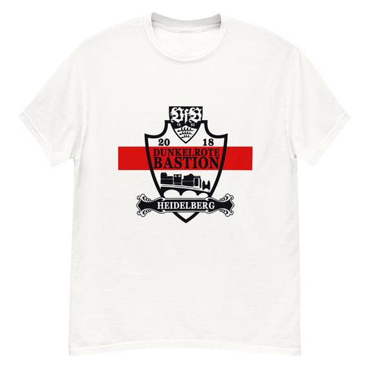Dunkelrote Bastion Pride & Stripe (Unisex T-Shirt)
