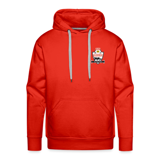Dunkelrote Bastion Classic Style Red (Premium Unisex Hoody) - Rot