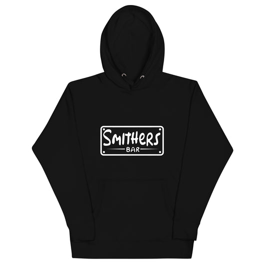 Smithers Logo White (Unisex Hoody)